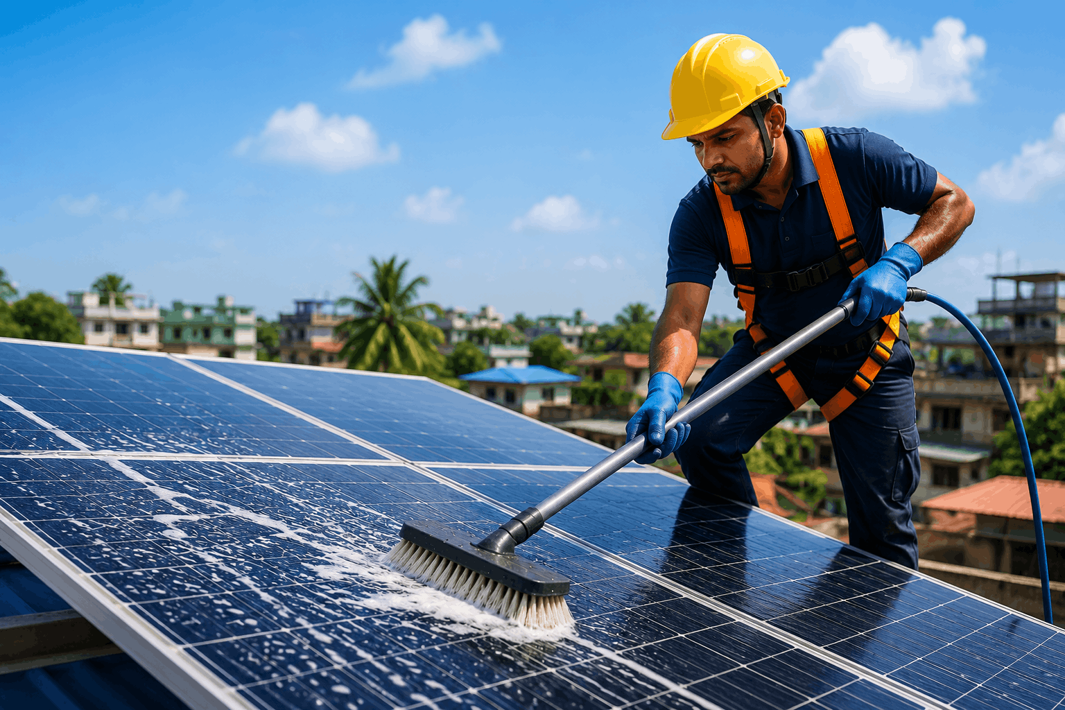 Solar Panel Cleaning Services in Silchar